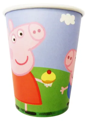 Produktbild von Peppa Pig Partybecher 8 Stkück