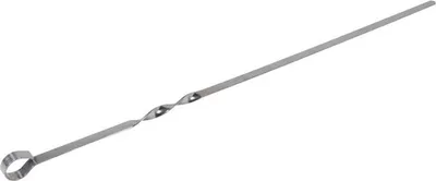 Produktbild von Grillspieß BSK13 aus Edelstahl für Fleisch und Gemüse, 500 mm lang, 8 mm breit, 1,2 mm stark