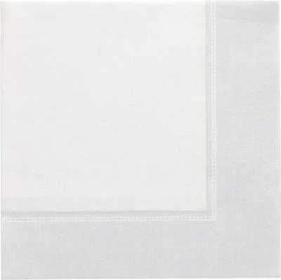 Produktbild von Servietten "ROYAL Collection" 1/4-Falz 40 cm x 40 cm weiss "Linum"