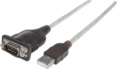 Image de MANHATTAN USB Adapter A -> seriell (RS-232) St Modul 1,80m
