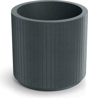 Produktbild von Blumentopf CORO ROUND 30 cm - Farbe: Graphit
