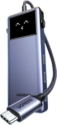 Produktbild von Hub Usb-C Ugreen Cm888 Uno, 7W1, Usb-C 3.2 Gen1, Pd 85W, Hdmi, Usb 3.0