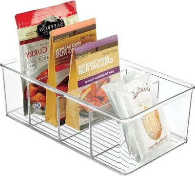 Immagine prodotto di Organizer da cucina con 4 cassetti - trasparente