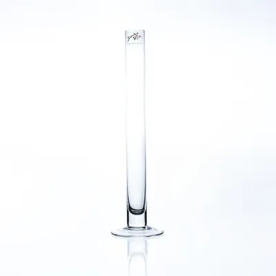 Produktbild von 6er Set Reagenzgläser Glasvasen SOLIFLEUR mit Fuss H. 30cm D. 3cm Sandra Rich, KI-generiertes Bild