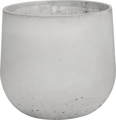 Zdjęcie produktu dla Donica Betonowa Zewnętrzna Na Dwór Z Otworami Zadora BOWL XL 115x100 cm szary naturalny