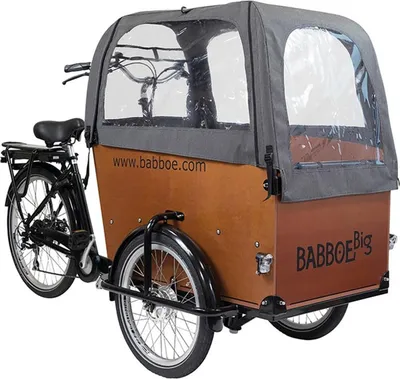 Produktbild von Babboe Regenverdeck grau, für Big, Docril