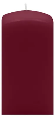 Produktbild von Quader Kerzen Bordeaux 20 x Ø 7/7 cm, 4 Stück