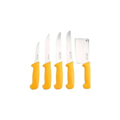 Produktbild von Shov Metzgermesser-Set 5 tlg. rostfrei Edelstahl, ergo-grip ms35-5pc-2