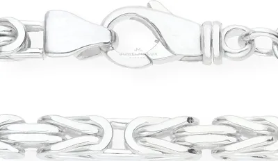 Produktbild von JuwelmaLux Königskette für Herren 925 Silber JL18-05-0050 70 cm