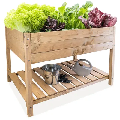 Produktbild von Hochbeet XL 118x79x78cm Palisander