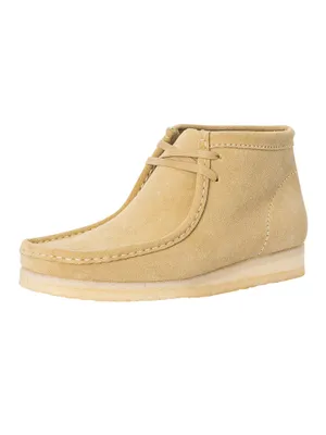 Produktbild von Clarks Originals Wallabee Wildlederstiefel, Beige 40 EU