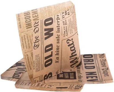 Image de Sacs en papier 15 x 15 cm pour aliments, résistants à la graisse, 500 pièces
