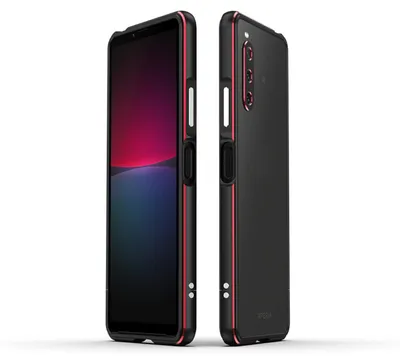 Immagine prodotto di Telaio centrale per Sony Xperia 10 IV Nero/Rosso Parte di ricambio