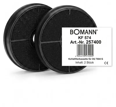 Obrázok produktu pre Clatronic KF 574, Filter odsávača pár, Čierna, Karbón, Bomann, DU 7604 G