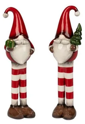 Produktbild von Dekoration Weihnachten Deko-Figur Weihnachtsmann 28cm 2 Stück Lieferumfang