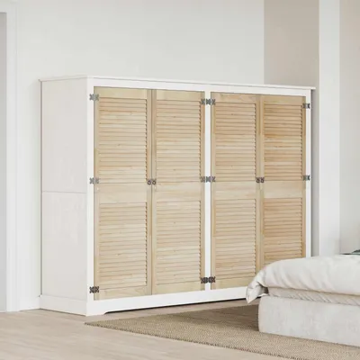 Produktbild von vidaXL Schranktür mit Tür 4 pcs Natur 49,5 x 2,1 x 140,5 cm