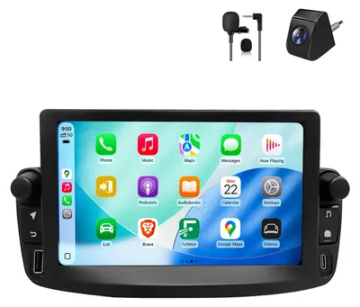 Produktbild von Android Autoradio 7 Zoll 64GB für Peugeot 107 Citroen C1 2002-2014 CarPlay Android Auto Navi Bluetooth DAB+ Rückfahrkamera