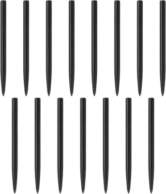 Imagen del producto de Puntas para dardos, 38 mm, 15 unidades, diámetro de 2,3 mm, para flechas de dardos