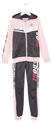 Immagine prodotto di Tuta da jogging Lee Cooper modello LC11336 per bambine, colore rosa, adatta a bambini (4 anni)