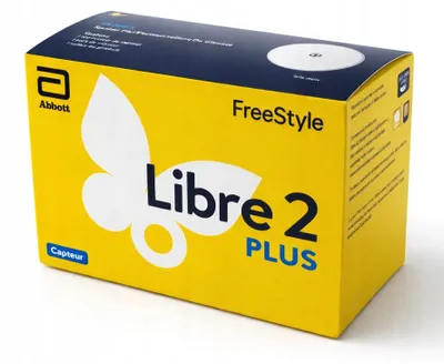 Immagine prodotto di Abbott Freestyle Libre 2 Plus Sensore per il monitoraggio del glucosio con Bluetooth