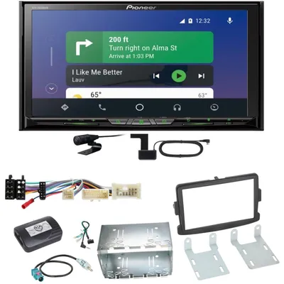 Produktbild von Pioneer AVH-Z9200DAB Android Auto Carplay Einbauset für Dacia Dokker Sandero