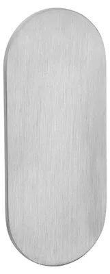 Produktbild von SOTECH Tür-Rosette oval für Blindabdeckung – Edelstahl satin