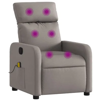 Zdjęcie produktu dla VidaXL 374181, Tkanina, Szarobrązowy, Pianka, 110 kg, 50 cm, 55,5 cm