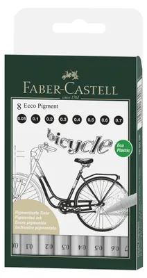 Image de FABER-CASTELL TFS Ecco Pigment 0.05/1/2/3/4/5/6/7