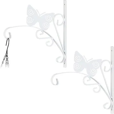 Produktbild von Famanu Pflanzenhaken Set - Wandmontage - 30 x 29,5 x 2 cm - Weiß