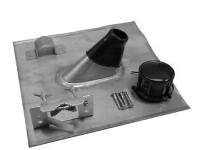 Produktbild von TELEVES MAZ50 Mastmontageset Ø50mm