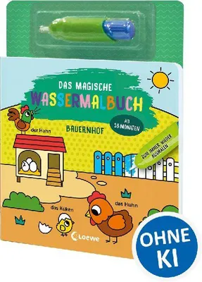 Produktbild von Das magische Wassermalbuch - Bauernhof