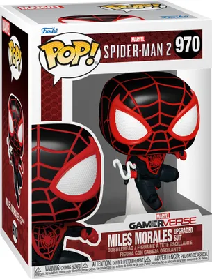 Image de Figurine Funko POP Spider-man 970 Miles Morales Upgraded Suit