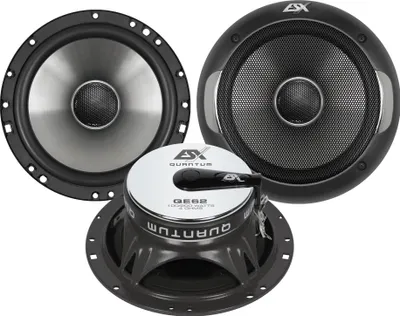 Produktbild von ESX QE62, 2-Wege, 200 W, 100 W, Neodym, 6,3 cm, 11,8 cm