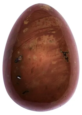 Image de Œuf en jaspe rouge.