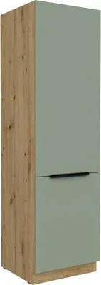 Obrázok produktu pre Potravinová skriňa LUNARA - šírka 60 cm, zelená / dub artisan
