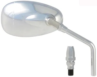 Obrázek produktu pro Rms Guzzi Breva 750/850/1100/1200cc pravé boční zrcátko stříbrné stříbrné jedna velikost