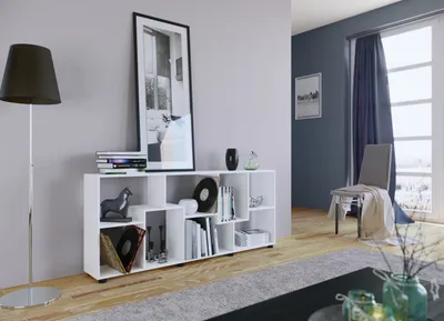 Produktbild von Aisen Regal "PISA A " Weiß ; AI 00169-H