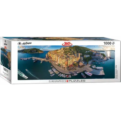 Produktbild von Eurographics Puzzle Porto Venere - Italien, 1000 Teile Panorama, 33 x 99 cm, 6010-5302