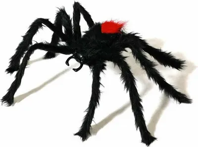 Obrázek produktu pro Halloween dekorace pavouk černá