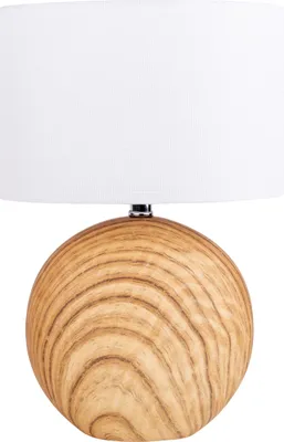 Produktbild von Näve Leuchten Keramik Tischleuchte "WOODY" H: 31,5cm Keramik Tischleuchte "WOODY" H: 31,5cm Tischleuchten - Keramik Tischleuchte "WOODY", Tischlampe im Natural Style, ausKeramik in natur, 31,5 cm hoch, Maße 21 x 13,5 cm, E14-Fassung – Schnurschalter
