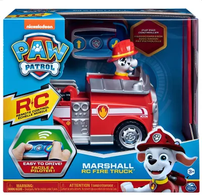 Zdjęcie produktu dla Spin Master Wóz strażacki Paw Patrol Marshall RC, 3 lata