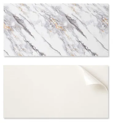 Obrázok produktu pre Vinylpanel s dekorom pre kuchyňu alebo kúpeľňu, 100 x 50 cm, elegantný mramorový vzor