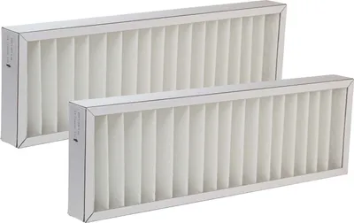 Produktbild von vhbw 2x Filter G4 Ersatz für Pluggit AP450, APFG4-450 für Lüftungsgerät - Filterset Weiß