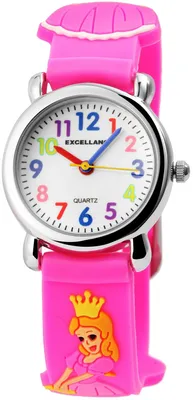 Produktbild von Excellanc Kinder Armbanduhr EX0273 silberfarbig, Mineralglas