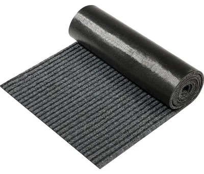 Image de Tapis de sol 40 x 200 cm, découpable, antidérapant, gris, pour intérieur et extérieur