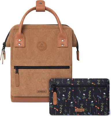 Immagine prodotto di CABAIA zaino per il tempo libero zaino con scomparto per laptop Adventurer Recycled Velvet Backpack 10L Dubai marrone chiaro