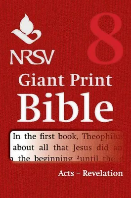 Produktbild von NRSV Giant Print Bible