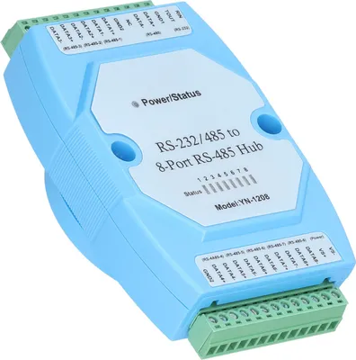 Obrázek produktu pro Rozbočovač RS485 8 portů OptoIsolated AntiInterference HighSpeed Transmission Repeater Distributor DC924V