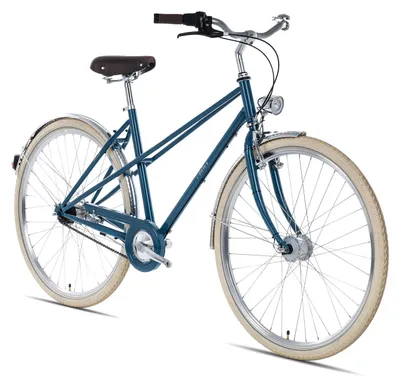 Produktbild von Adler Klassik nostalgisches Damen-Citybike 28 Zoll Blau 50 cm