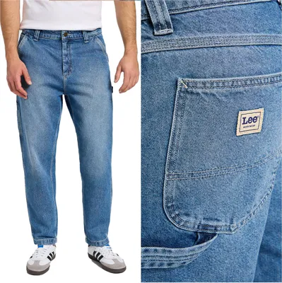 Produktbild von LEE, Herren Jeanshosen, Loose fit, CARPENTER, W31 L34, Blau, Jeans, baggyjeans, buggy